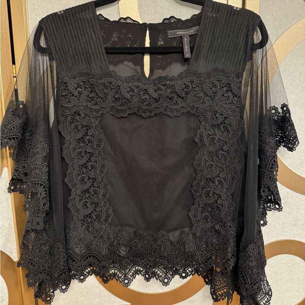 Bcbg Blouse size small medium.